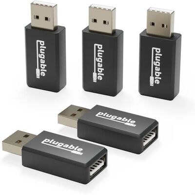Câble changeur de genre Plugable USB-MC1-5X - Câble de changement de genre - Publicité Câble changeur de genre Plugable USB-MC1-5X - Câble de changement de genre - Publicité