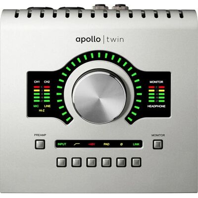 Universal Audio Apollo Twin USB Heritage Edition - Interface audio - Publicité Universal Audio Apollo Twin USB Heritage Edition - Interface audio - Publicité