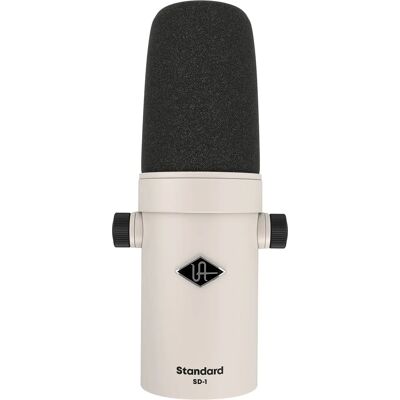Universal Audio UA MIC-UASD-1 White Black Microphone - Studio Dynamic Microphone Universal Audio UA MIC-UASD-1 White Black Microphone - Studio Dynamic Microphone