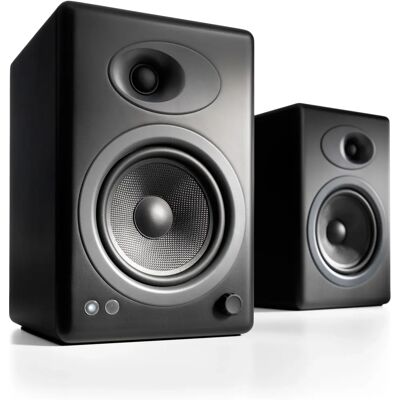 Audioengine A5+B - Altoparlanti cablati 50W per tavolo/libreria/inbancato - Set di altoparlanti Audioengine A5+B - Altoparlanti cablati 50W per tavolo/libreria/inbancato - Set di altoparlanti