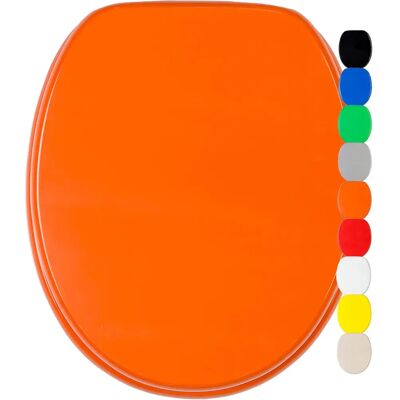 Sanilo - ToiletSeat - Orange - Siège de toilette - Publicité Sanilo - ToiletSeat - Orange - Siège de toilette - Publicité