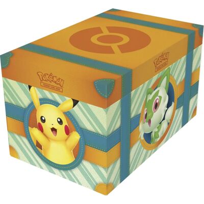 Coffre d'Aventure Paldea 2024 - Jeu de Cartes à Collectionner Pokémon - Publicité Coffre d'Aventure Paldea 2024 - Jeu de Cartes à Collectionner Pokémon - Publicité