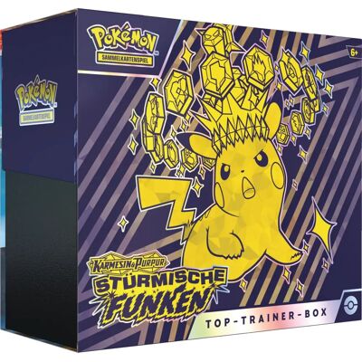 Pokémon Company International Kp08 Top Trainer Box - Niemiecka - Kolekcjonerska Gra w Karty Pokémon Company International Kp08 Top Trainer Box - Niemiecka - Kolekcjonerska Gra w Karty