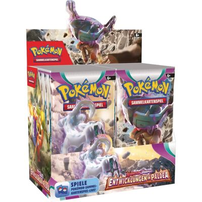 Pokémon TCG Karmesin & Purpur: Entwicklungen In Paldea Booster - Sammelkarten Pokémon TCG Karmesin & Purpur: Entwicklungen In Paldea Booster - Sammelkarten