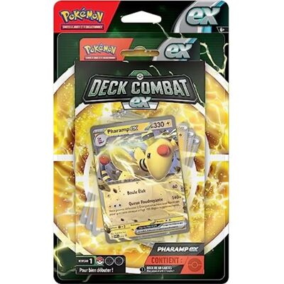 Pokémon Scarlet & Violet EX Lucario & Ampharos - Jeu de cartes à collectionner Pokémon Scarlet & Violet EX Lucario & Ampharos - Jeu de cartes à collectionner