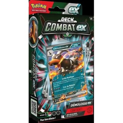 Deck Pokémon Melmetal-ex ou Démolosse-ex - 60 cartes pour débutants - Publicité Deck Pokémon Melmetal-ex ou Démolosse-ex - 60 cartes pour débutants - Publicité