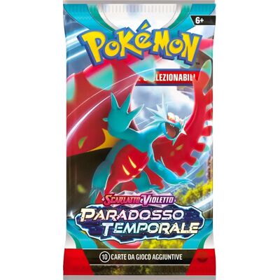 Pokémon TCG Scarlet & Violet Paradoxe Pack - 10 Cartes - Publicité Pokémon TCG Scarlet & Violet Paradoxe Pack - 10 Cartes - Publicité