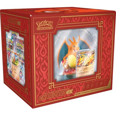 Collezione Pokémon Charizard Ex - Italiano - Super Premium Collezione Pokémon Charizard Ex - Italiano - Super Premium