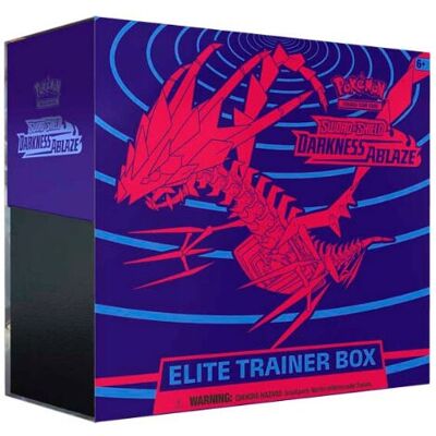 Pokemon Darkness Ablaze Elite Trainer Box - Kolekcjonerzy Pokemon Darkness Ablaze Elite Trainer Box - Kolekcjonerzy