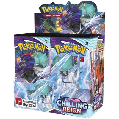 Pokémon Sword & Shield - Chilling Reign - Booster Pack - Gra karciana Pokémon Sword & Shield - Chilling Reign - Booster Pack - Gra karciana