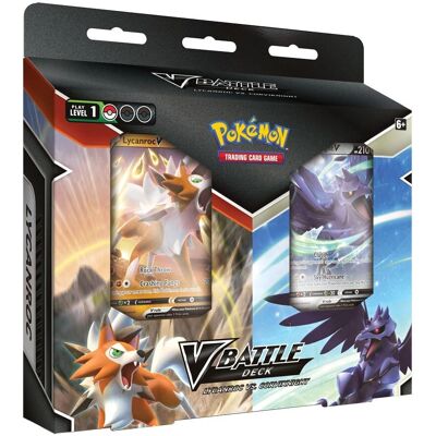 Pokémon Pokémon TCG: Lycanroc V / Corviknight V Kampf-Deck - Zufallspaket Pokémon Pokémon TCG: Lycanroc V / Corviknight V Kampf-Deck - Zufallspaket