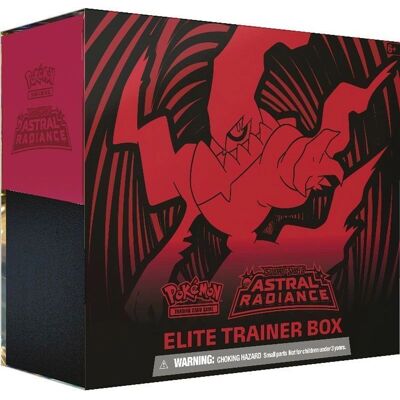 Pokémon Pokémon Miecz i Tarcza Astralne Promienie Elite Trainer Box - TCG Pokémon Pokémon Miecz i Tarcza Astralne Promienie Elite Trainer Box - TCG
