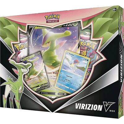 Pokemon Company Virizion V Box - Trading Card Game Box Pokemon Company Virizion V Box - Trading Card Game Box