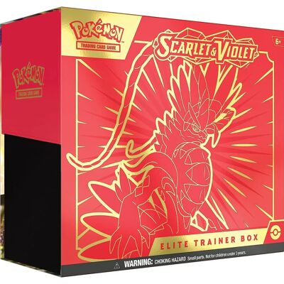 Pokemon Koraidon Miraidon Elite Trainer Box - Trading Card Game Pokemon Koraidon Miraidon Elite Trainer Box - Trading Card Game