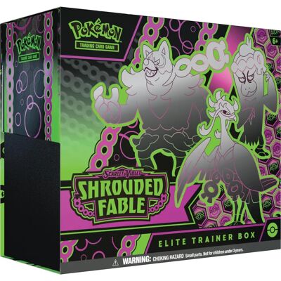 Pokémon TCG Scarlet & Violet Shrouded Fable Elite Trainer Box - Gra Kolekcjonerska Pokémon TCG Scarlet & Violet Shrouded Fable Elite Trainer Box - Gra Kolekcjonerska