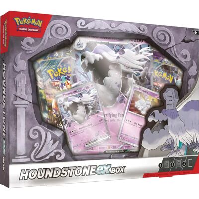 Boîte Pokémon TCG Houndstone EX - Jeu de cartes à collectionner - Publicité Boîte Pokémon TCG Houndstone EX - Jeu de cartes à collectionner - Publicité