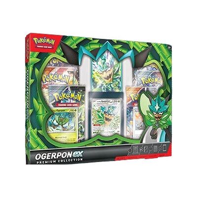 Pokemon Ogerpon EX Premium Collection - Trading Card Game Collection Pokemon Ogerpon EX Premium Collection - Trading Card Game Collection
