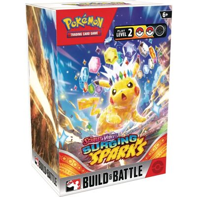 Nintendo Pokémon TCG - Scarlet & Violet Surging Sparks Zestaw Budowania i Walki Nintendo Pokémon TCG - Scarlet & Violet Surging Sparks Zestaw Budowania i Walki