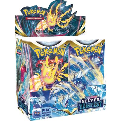 Pokemon - Silver Tempest Booster-Box - Sammelkartenspiel Pokemon - Silver Tempest Booster-Box - Sammelkartenspiel
