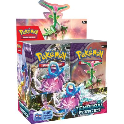 Pokemon Temporale Kräfte Booster Display - TCG Pokemon Temporale Kräfte Booster Display - TCG