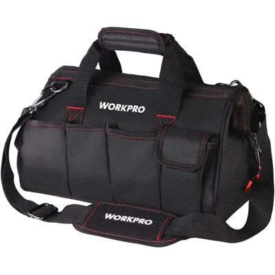 WORKPRO W081021A Torba na Narzędzia - Wielofunkcyjna Szeroka Torba z Uchem - 14 Cali - Niebieska WORKPRO W081021A Torba na Narzędzia - Wielofunkcyjna Szeroka Torba z Uchem - 14 Cali - Niebieska