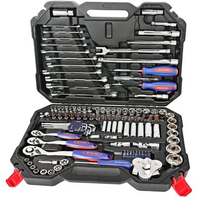 WORKPRO 123-Piece Drive Socket Set - Automotive Tools WORKPRO 123-Piece Drive Socket Set - Automotive Tools