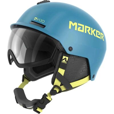 Casco Marker Vijo Azul Amarillo - Casco Infantil Casco Marker Vijo Azul Amarillo - Casco Infantil