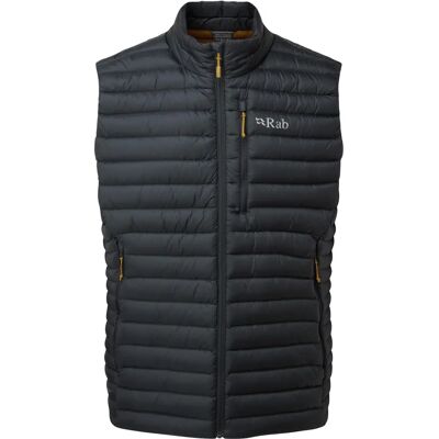 Rab Microlight Vest Menn - svart Rab Microlight Vest Menn - svart