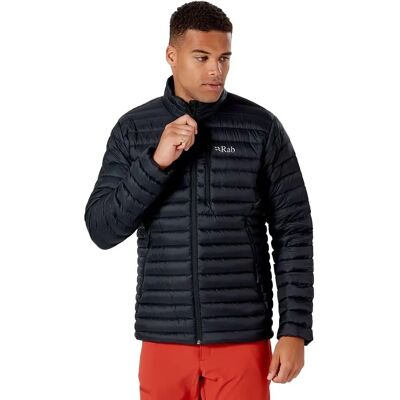 Veste Microlight de Rab - Légère, Duvet recyclé, Noir - Veste - Publicité Veste Microlight de Rab - Légère, Duvet recyclé, Noir - Veste - Publicité