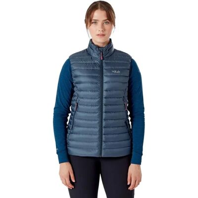 Rab Damen Microlight Weste - Grau - Leicht, Warm, Recycelte Daune Rab Damen Microlight Weste - Grau - Leicht, Warm, Recycelte Daune