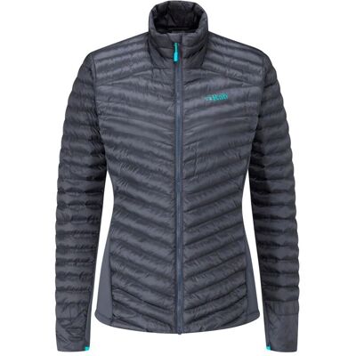 Rab Womens Cirrus Flex 2.0 Jacket - Steel - Women's Insulated Outdoor Coat Rab Womens Cirrus Flex 2.0 Jacket - Steel - Women's Insulated Outdoor Coat