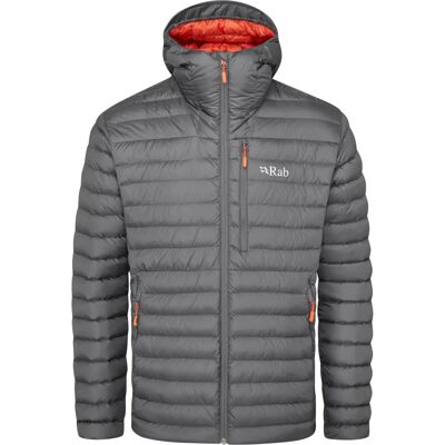 Rab Microlight Alpine Jacke - Graphit - S - Leichte Daunenjacke Rab Microlight Alpine Jacke - Graphit - S - Leichte Daunenjacke