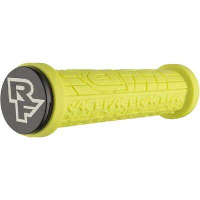 Mangos para bicicleta de montaña Race Face Grippler Lock-on - Amarillo - 30mm Mangos para bicicleta de montaña Race Face Grippler Lock-on - Amarillo - 30mm