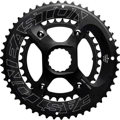 Easton 11-Gang Rennrad Doppel-Kettenblätter - Schwarz - 50.34t Easton 11-Gang Rennrad Doppel-Kettenblätter - Schwarz - 50.34t