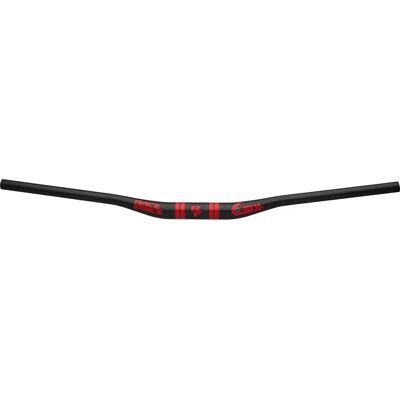 Guidon en carbone RaceFace Sixc - 820mm, 35mm, Rouge - Publicité Guidon en carbone RaceFace Sixc - 820mm, 35mm, Rouge - Publicité