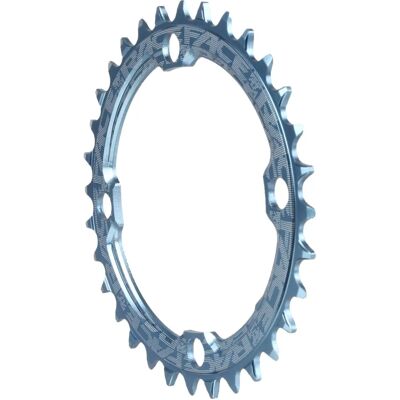 Race Face Pignone Blu Narrow/Wide - 32t, 4-Bolt, 104mm - Pignone Race Face Pignone Blu Narrow/Wide - 32t, 4-Bolt, 104mm - Pignone