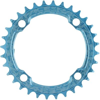 Race Face Chaîne bleue étroite/larg - 34t 4-bolt 104mm - Publicité Race Face Chaîne bleue étroite/larg - 34t 4-bolt 104mm - Publicité