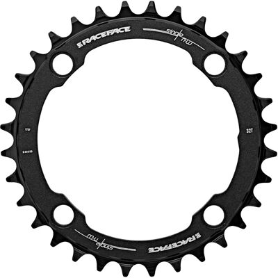 Race Face Single Narrow/Wide Kettenblatt - 38t 4-Bolt 104mm - Schwarz Race Face Single Narrow/Wide Kettenblatt - 38t 4-Bolt 104mm - Schwarz