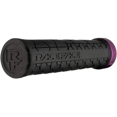 Manopole bici Race Face Getta - Nere/Lilla - 33mm - Manopole bici Manopole bici Race Face Getta - Nere/Lilla - 33mm - Manopole bici