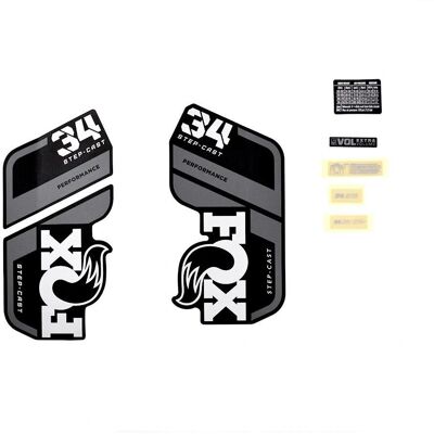 Fox Racing Shox 34 SC P-S 2021 Aufkleber Fox Racing Shox 34 SC P-S 2021 Aufkleber