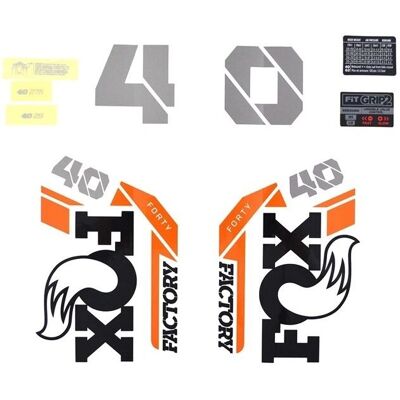 Fox Racing - Decal - Battleship Gray - Battleship Logo - One size - Sticker kit Fox Racing - Decal - Battleship Gray - Battleship Logo - One size - Sticker kit