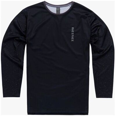 Camiseta Indy LS Race Face - Poliéster ligero y transpirable - Negro Camiseta Indy LS Race Face - Poliéster ligero y transpirable - Negro