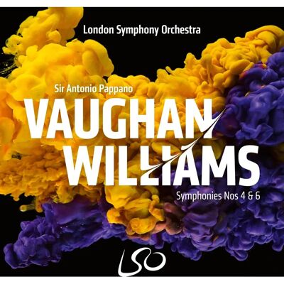 Orquesta Sinfónica de Londres Vaughan Williams Sinfonías N° 4 & 6 - CD de música Orquesta Sinfónica de Londres Vaughan Williams Sinfonías N° 4 & 6 - CD de música