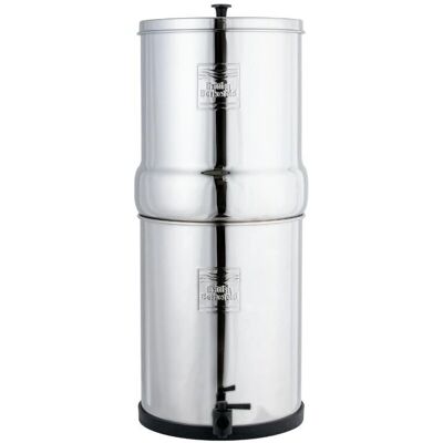 Filtre gravitationnel en acier inoxydable British Berkefeld 8,5L - Ultra Sterasyl - Publicité Filtre gravitationnel en acier inoxydable British Berkefeld 8,5L - Ultra Sterasyl - Publicité