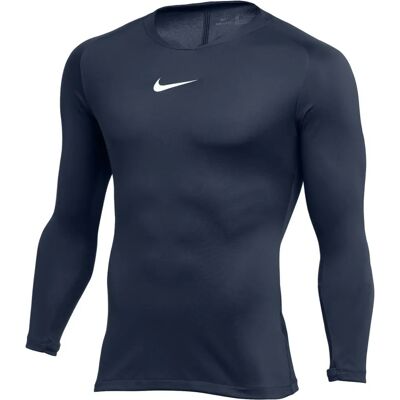 Nike Laufshirt Navy Dri-FIT Langarm Nike Laufshirt Navy Dri-FIT Langarm
