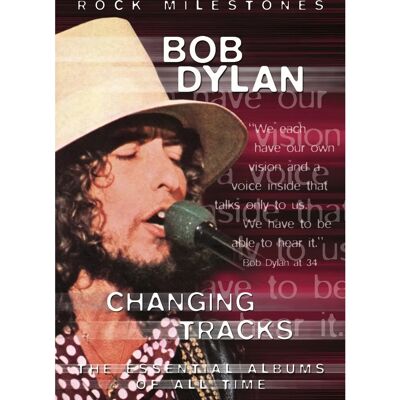 Bob Dylan Changing Tracks DVD - Zone 2 - Publicité Bob Dylan Changing Tracks DVD - Zone 2 - Publicité