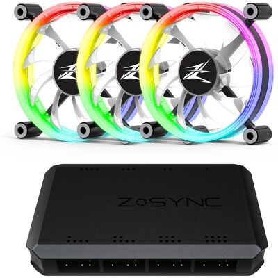 Zalman ZM-LF120A3 Sistema di Raffreddamento - Ventola 12cm Nero, Bianco Zalman ZM-LF120A3 Sistema di Raffreddamento - Ventola 12cm Nero, Bianco