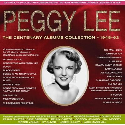 Acrobat Peggy Lee 1948-62 Singles Collection - Music Album Acrobat Peggy Lee 1948-62 Singles Collection - Music Album