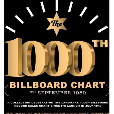 ACROBAT 1000th Billboard Chart 1959 - Music Collection ACROBAT 1000th Billboard Chart 1959 - Music Collection