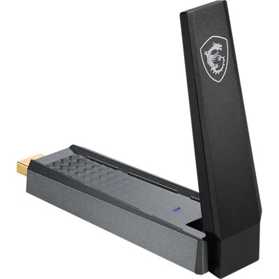 Adaptateur WiFi USB MSI AX1800 - WiFi 6, Dual-Band, MU-MIMO Adaptateur WiFi USB MSI AX1800 - WiFi 6, Dual-Band, MU-MIMO